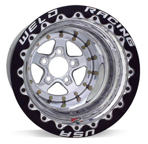 Weld 788-510280 Alumastar 2.0 15x10 / 5x4.75 BP 1.7 / 5in. BS Polished CTR Wh