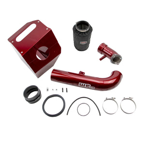 Wehrli WCF100360-RED 17-19 fits Chevrolet 6.6L L5P 4in Intake Kit Stage 2 - WCFa