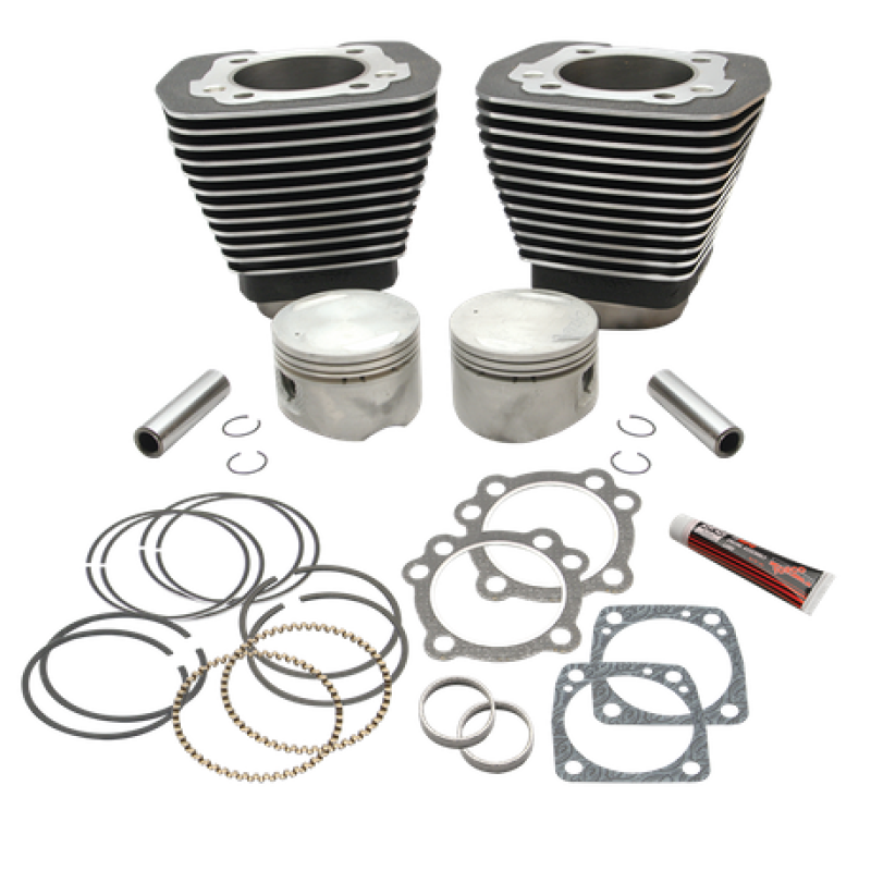 S&S 91-7711 Cycle Cylinder 84-99 BT w/Super Stock Cylinder Heads 89in 3 1/2in Bo