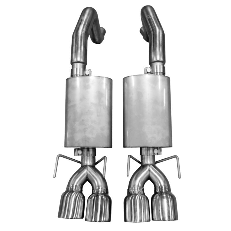 Kooks 21606300 09-13 fits Chevy Corvette C6 LS2/LS3 6.0L/6.2L OEM x 2 1/2in Axleback w/Pol tips