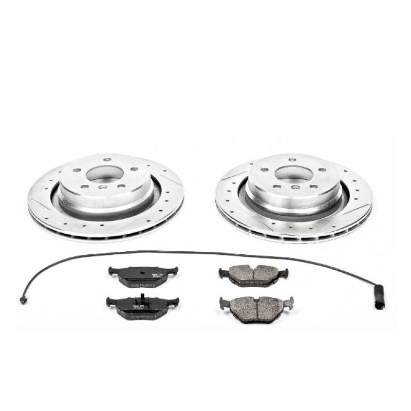 PowerStop K581 fits BMW 95-99 M3 Rear Z23 Evolution Sport Brake Kit