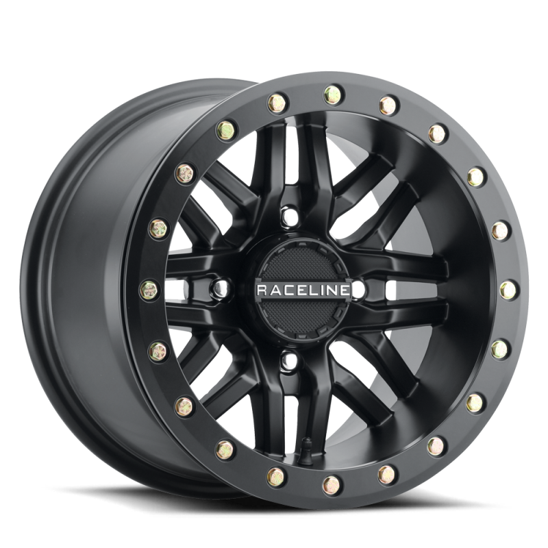 Raceline A91B-51037-55 A91B Ryno 15x10in / 4x137 BP / 0mm Offset / 110.18mm Bore