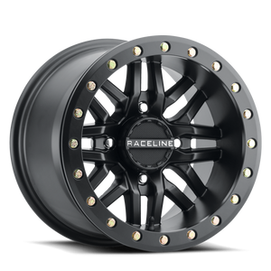 Raceline A91B-47056-52 A91B Ryno 14x7in / 4x156 BP / 10mm Offset / 132.5mm Bore