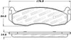 Stoptech 308.0788 Street Brake Pads