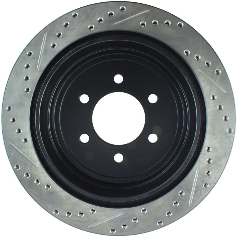 Stoptech 127.65102L 04-09 Ford F150 / 06-08 Lincoln Mark LT Rear Left Slotted & Drilled Rotor