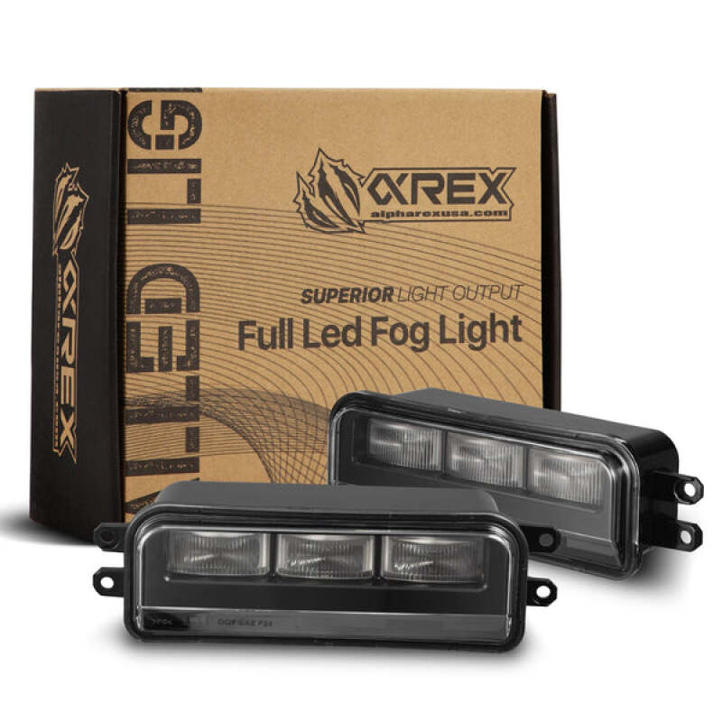 AlphaRex 210083 Wiring Adapter 24-25 fits Toyota Tacoma/22-25 Tundra/Sequoia Dual Color LED Projector Fog Lights