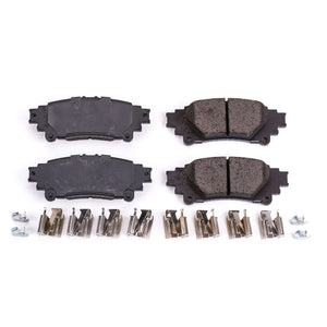 PowerStop 17 fits Lexus GS200t Rear Z17 Evolution Ceramic Brake Pads w/Hardware