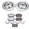 PowerStop K4567-26 05-11 fits Audi A6 Quattro Rear Z26 Street Warrior Brake Kit