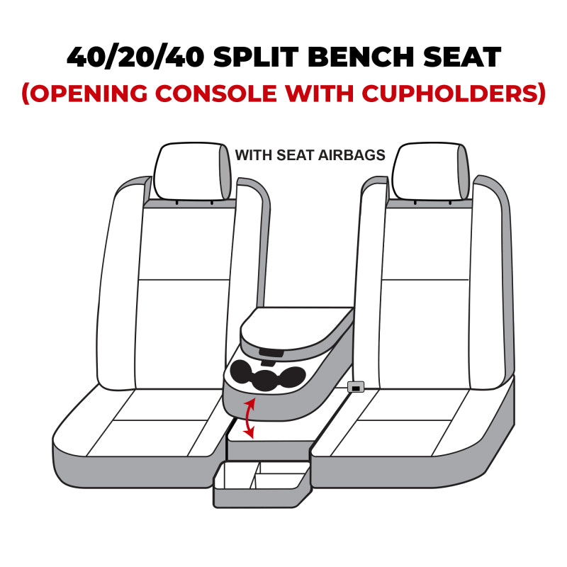 Covercraft SS3500PCTN 22-24 fits Dodge RAM 2500 Polycotton SeatSaver Custom F
