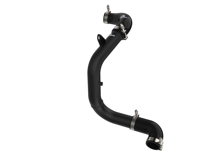 AFE 46-20608-B unner 2.5in Aluminum Tube Hot Charge Pipe Black 2Volkswagen 22-2