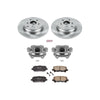 PowerStop KCOE4685 fits Acura 07-13 MDX Rear Autospecialty Brake Kit w/Calipers