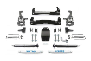 Fabtech K2193 15-20 fits Ford F150 4WD 4in Basic Sys w/Rr Perf Shks
