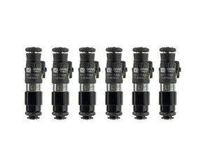 Grams Performance G2-1150-0704 fits Nissan R32/R34/RB26DETT (Top Feed Only 11mm) 1150cc Fuel Injectors (Set of 6)