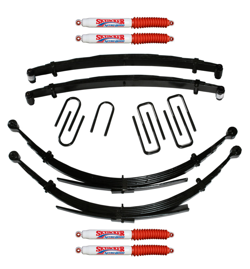 Skyjacker D400CDKS4-N 4"SYS,87-91DODGE CUM,4MONOS