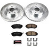 PowerStop K1124 fits Saab 05-06 9-2X Front Z23 Evolution Sport Brake Kit