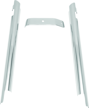Kuryakyn 7863 Downtube Covers 07-17 Softail Chrome