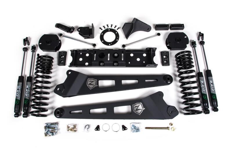 Zone Offroad ZOND78F 2019 fits Ram 2500 4.5in Radius Arm Diesel - 6-Bolt T-Case