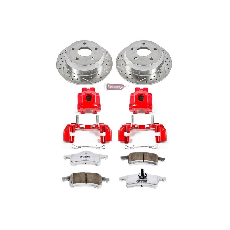 PowerStop fits Jeep Grand Cherokee Rear Z26 Street Warrior Brake Kit w/Calipers