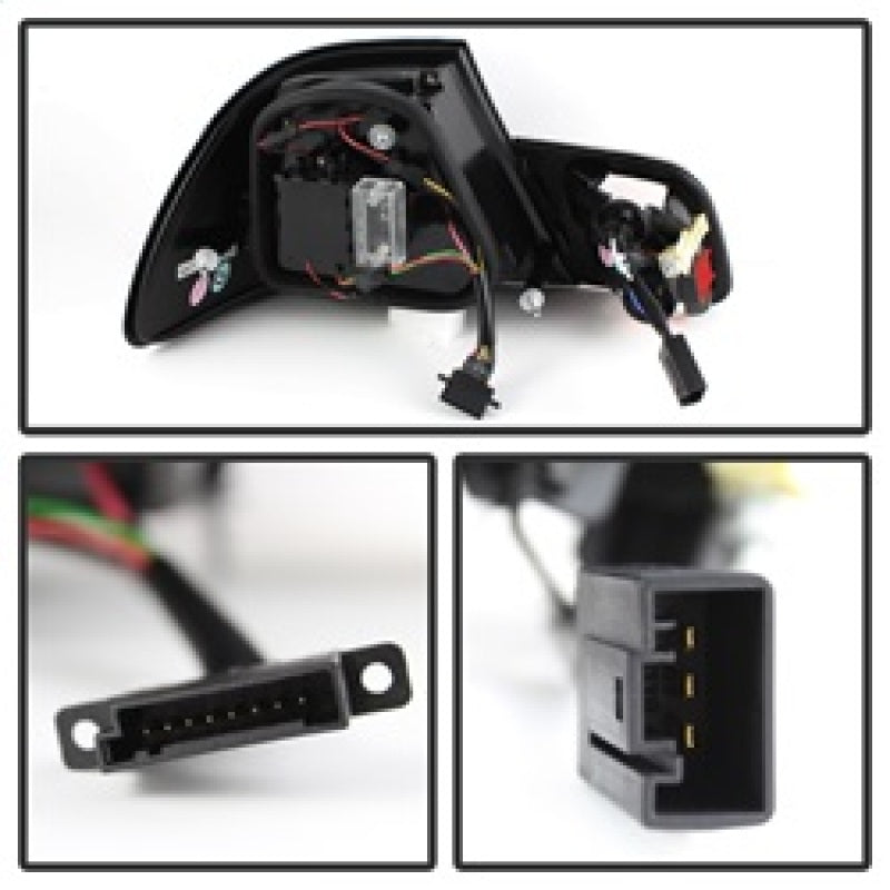 Spyder 5076564 fits BMW 04-06 E46 2Dr (Coupe ONLY No Conv.) Lgtbar Styl LED Tai