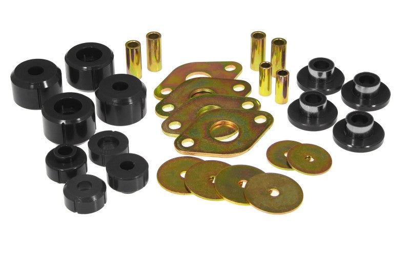 Prothane 18-103-BL 95-00 fits Toyota P/U 2/4wd Body Mount Kit - Black
