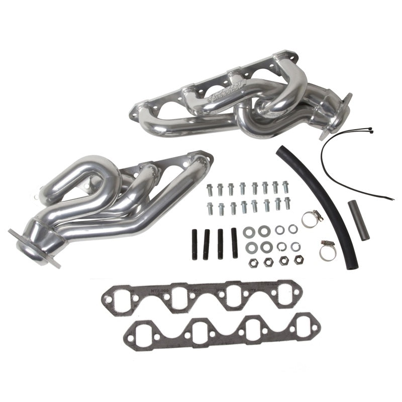 BBK  15120 Mustang 5.0 Shorty Tuned Length Exhaust Headers - 1-5/8 Silver Cerami