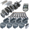 Eagle 158224080 fits Ford FE 4.125in Crank 6.700in I-Beam Rods -7cc Flat Top 4.080in Pistons Rotating Assembly
