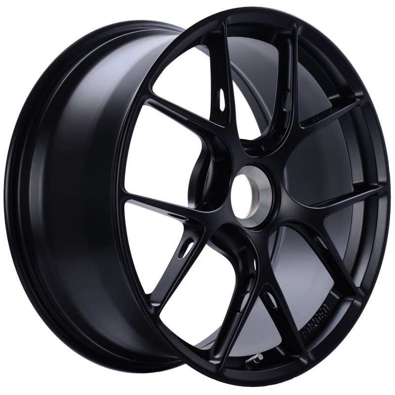 BBS FI142BS FI-R 20x9.5 Center Lock ET50 CB84 Satin Black Wheel