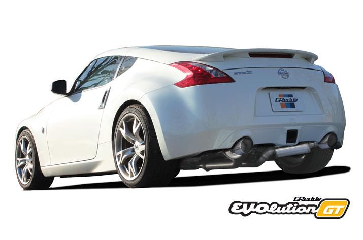 GReddy 10128303 09-17 fits Nissan 370Z Evolution GT Full Dual Cat-Back Exhaust