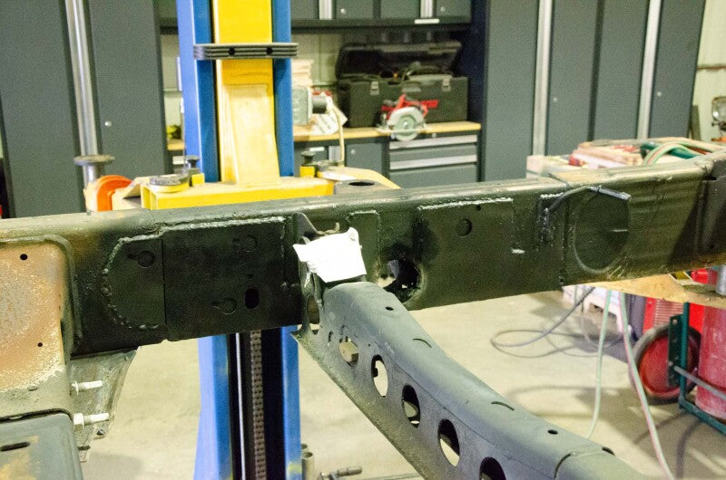 RustBuster RB7825R Center Frame Section Right Side