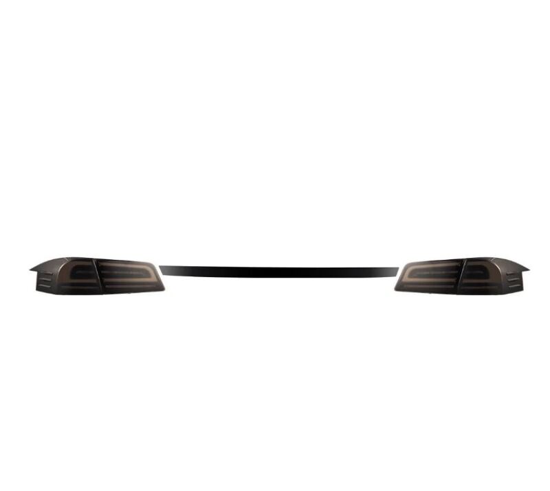 AlphaRex 601120 12-21 fits Tesla Model S LUXX-Series LED Tail Lights - Black