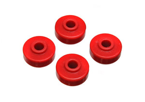 Energy Suspension 9.8126R Universal Red Shock Bushing Set