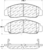 Stoptech 305.0959 Street Select Brake Pads - Front
