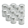 S&S Cycle 310-0242 99-18 BT/2017+ M8/X-Wedge Chrome Oil Filter - 12 Pack