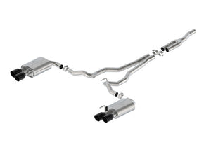 Ford Racing fits 2024 Mustang 2.3L Extreme Active Cat-Back Exhaust System Black Tips