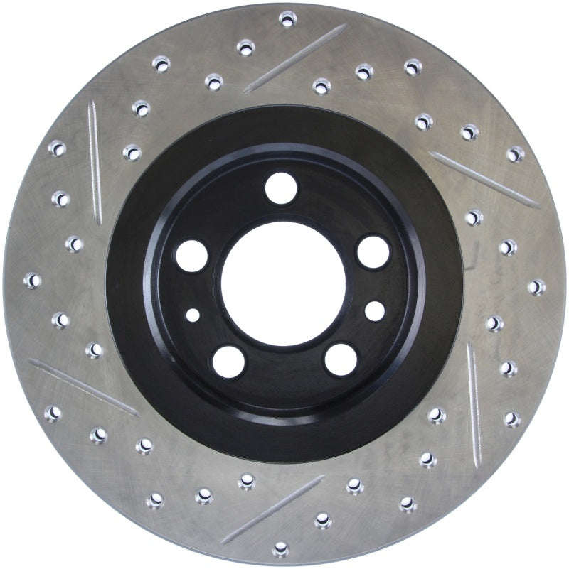 Stoptech 127.33054L Slotted & Drilled Sport Brake Rotor