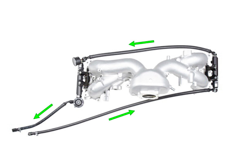 Radium Engineering 20-0978 fits Subaru EJ Engines Fuel Rail Plumbing - Series