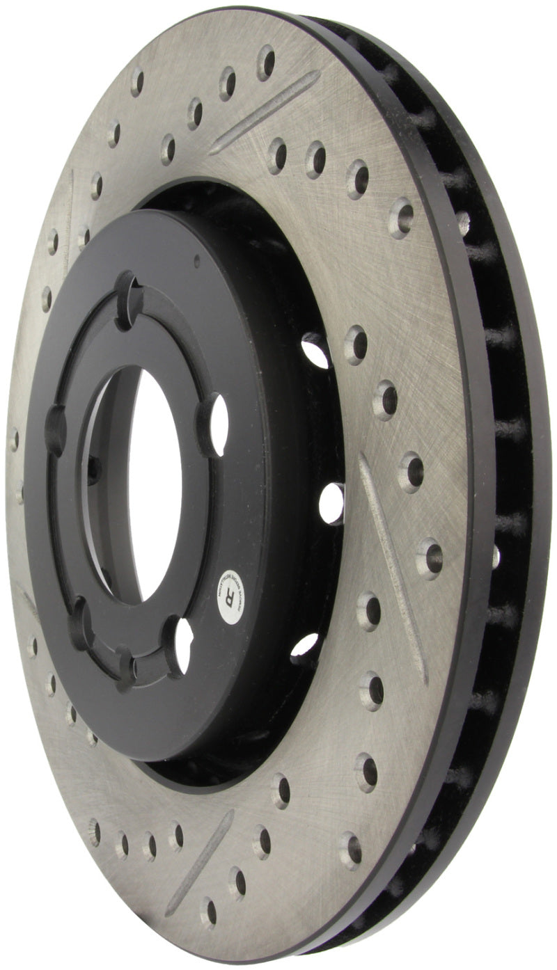 Stoptech 127.33069R Slotted & Drilled Sport Brake Rotor