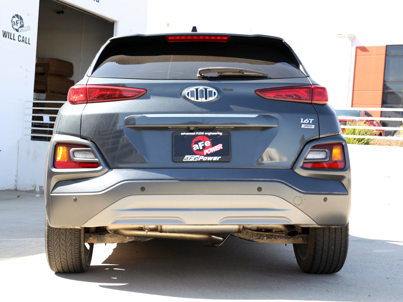 AFE 49-37017  2-1/2in 304 SS Axle-Back Exhaust 18-21 fits Hyundai Kona L4 1.6L