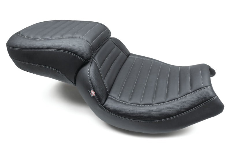 Mustang 82302 Indian Challenger Standard Touring 1PC Seat - Black