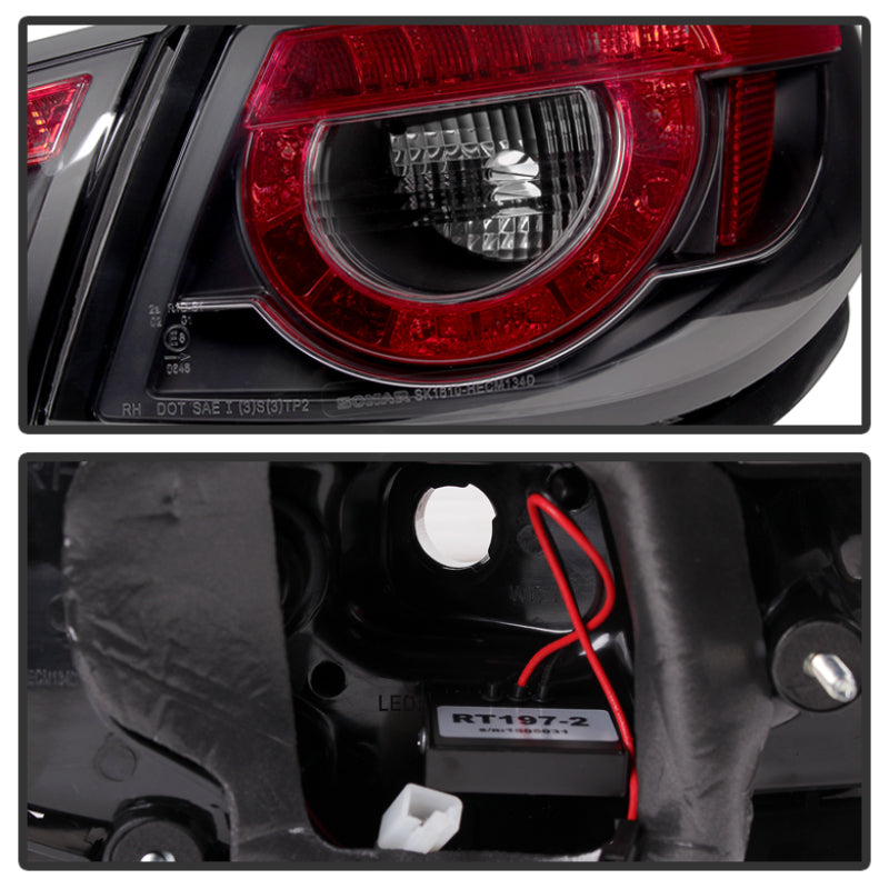 Spyder 5080974 fits Chevy 14-20 SS 2016 LED Tail Lights Black ALT-YD-CVSS14-LED