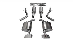 CORSA Performance 14975 Corsa 2015-2016 fits Dodge Challenger 5.7L V8 Polished Xtreme Cat-Back