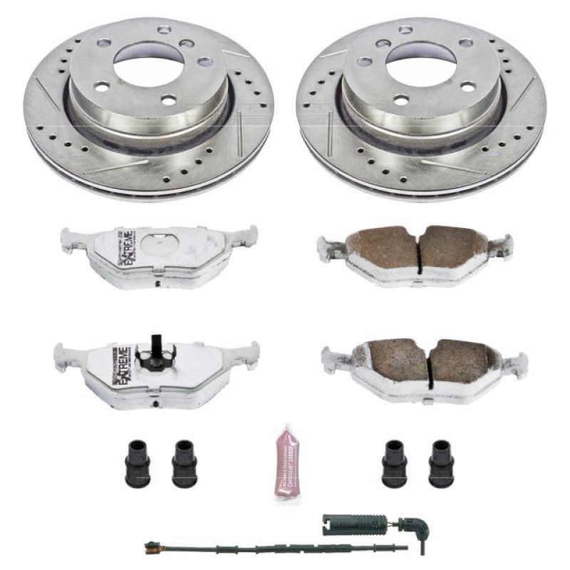 PowerStop K613-26 2000 fits BMW 323Ci Rear Z26 Street Warrior Brake Kit