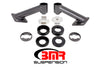 BMR CB005H S550 Mustang Cradle Bushing Lockout Kit - Black Hammertone