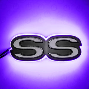 ORACLE Lighting 3095-007 Oracle fits Chevrolet Camaro SS Illuminated Emblem - UV/Purple