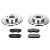 PowerStop K1184 fits Mazda 00-06 MPV Front Z23 Evolution Sport Brake Kit