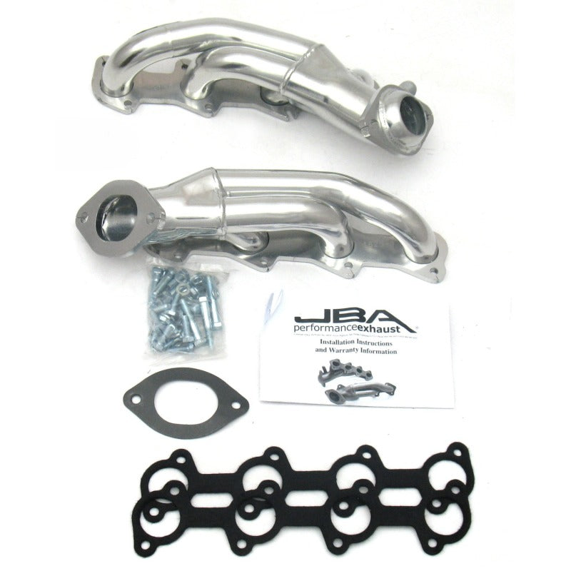 JBA 1625S-9JS fits Ford 99-04 Mustang 4.6L 2V 1-5/8in Primary Silver Ctd Cat4Ward Header