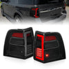 ANZO 311409 fits Ford 07-17 Expedition LED Taillights w/ Light Bar Black Housing Smoke Lens