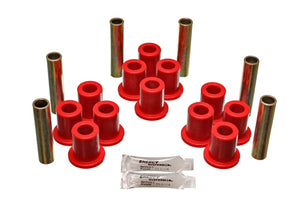 Energy Suspension 4.2118R fits Ford 4 Wd Front Spring Bushing Set - Red