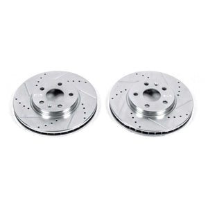 PowerStop fits Cadillac 08-14 CTS Front Evolution Drilled & Slotted Rotors -