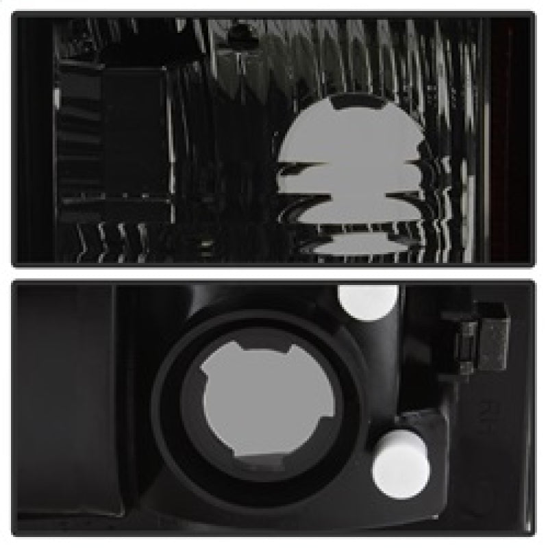 Spyder 5084125 fits Dodge 02-06 Ram 1500 V3 Light Bar LED Tail Light - Blk Smok